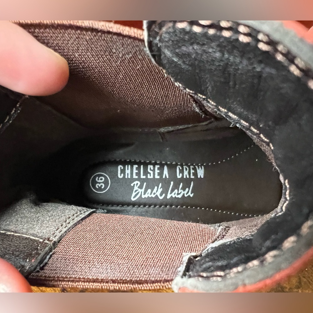 Chelsea crew black label boots size 5 - Picture 4 of 5